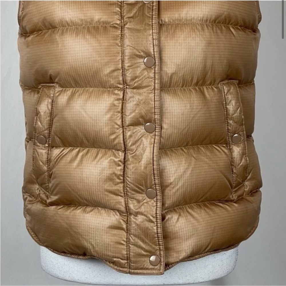 J Crew Copper Colored Puffer Down Filled
Vest - Picture 3 of 10